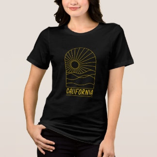 Golden California Sunscape Tri-Blend Shirt