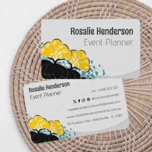 Golden Camellia Business Card