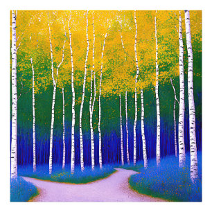 Golden Canopy – A Woodland Landscape Photo Print