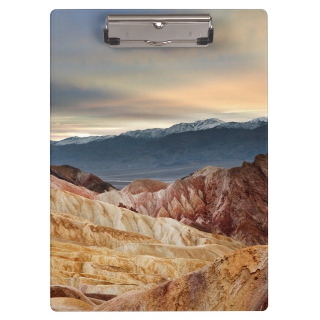 Golden Canyon at Sunset Clipboard (Front)