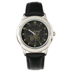 Golden Capricorn Watch