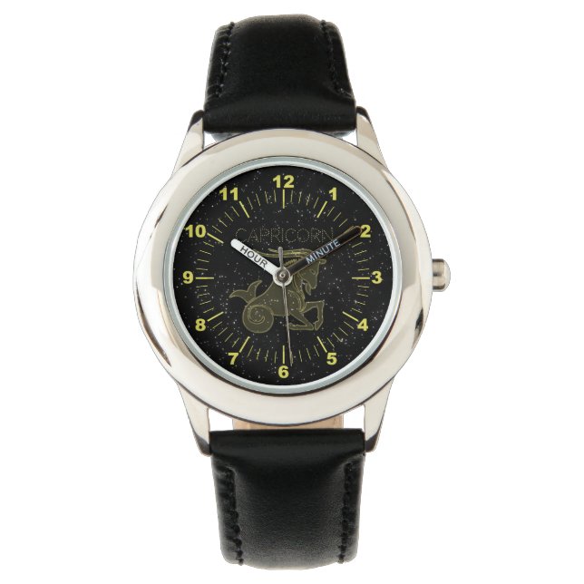 Golden Capricorn Watch (Front)