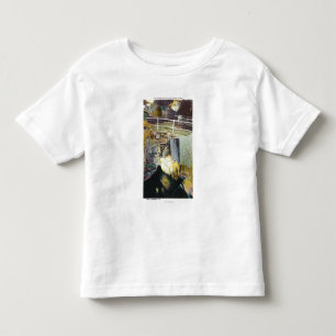 Golden Cascade and Natural Bridge View Toddler T-Shirt