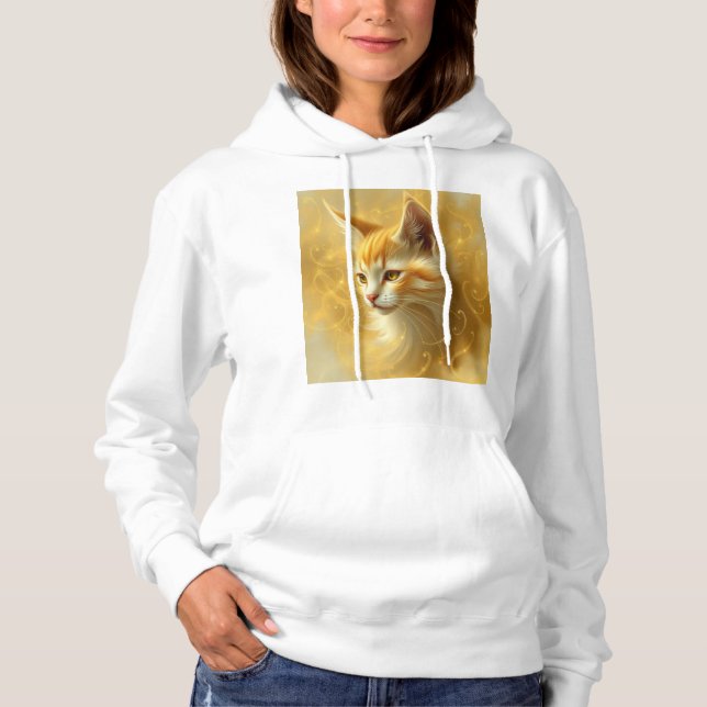 Golden cat  hoodie (Front)