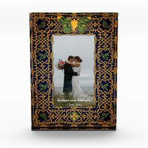 Golden Celtic Knot  Frame Photo Block