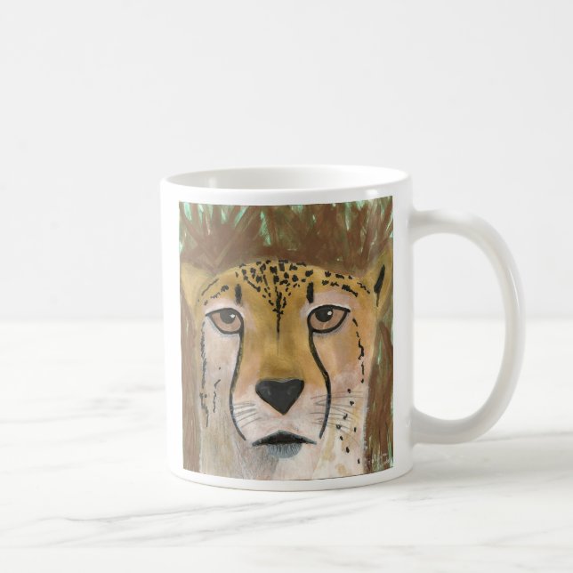 Golden Cheetah Mug (Right)