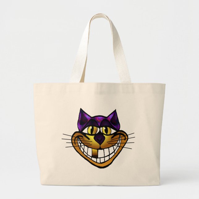 Golden Cheshire Cat Bag (Front)