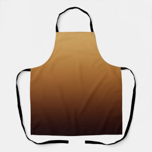 Golden Chocolate Brown Warm Colours Apron