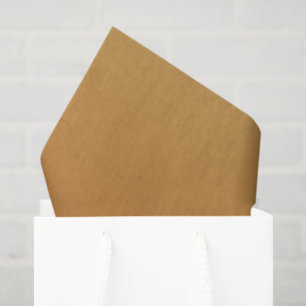Golden Chocolate Brown Warm Colours Tissue Paper