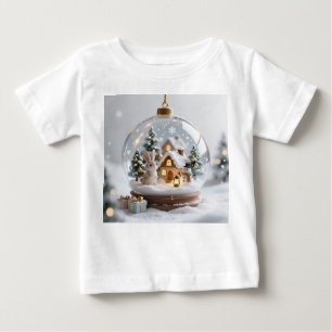 Golden Christmas Bell Baby Jersey T-Shirt
