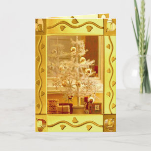 Golden Christmas Card
