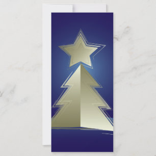 Golden Christmas tree