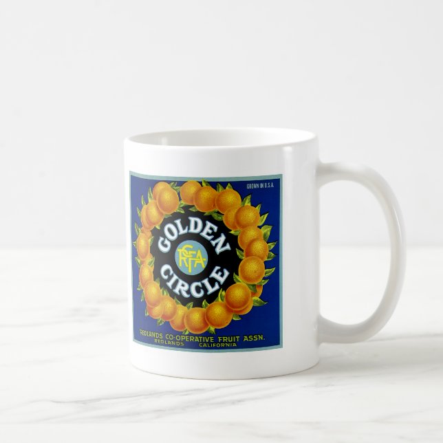 Golden Circle Oranges Coffee Mug (Right)