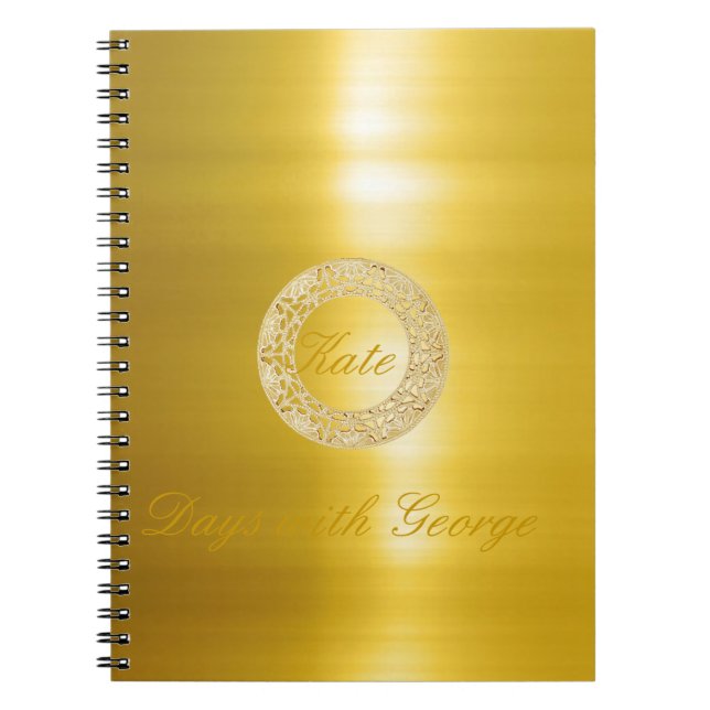 Golden Circle Spiral Notebook (Front)