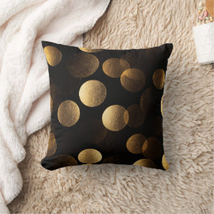 Golden Circles Luxury Cushion