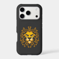 Golden Circuit Lion iPhone 17 Case