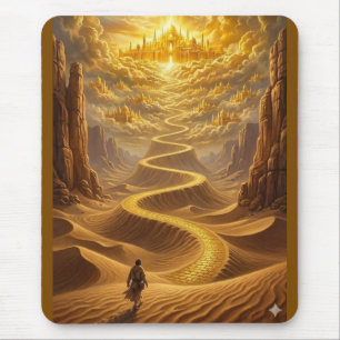 Golden City to the Heavenly Kingdom Mouse Pad