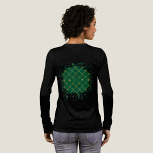 Golden Clovers Emerald Sky Tri-Blend Shirt