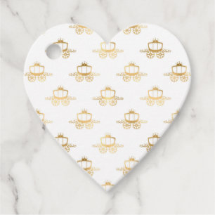 Golden Coaches Cinderella Princess Royal Magic Favour Tags