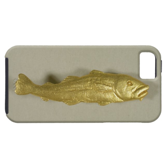 Golden Cod iPhone Cover (Back Horizontal)