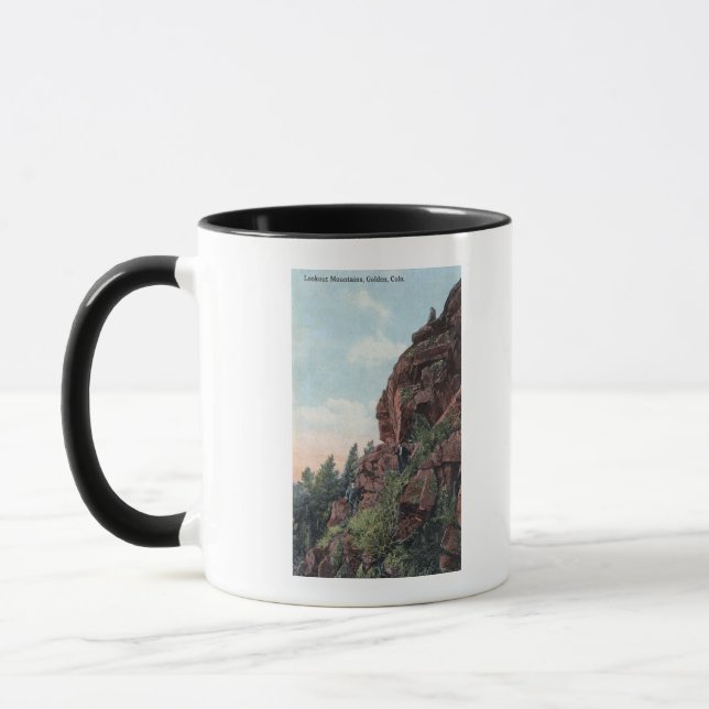 Golden, Colorado - Lookout Mountains View Mug (Left)