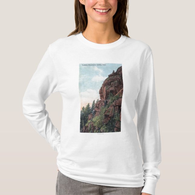 Golden, Colorado - Lookout Mountains View T-Shirt (Front)