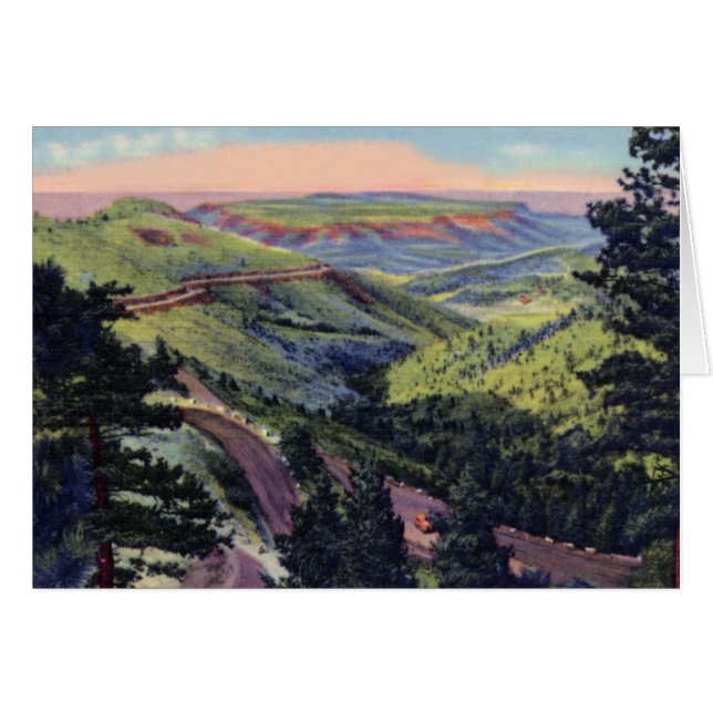 Golden Colorado Lookout Mt from Buffalo Bill's Gra (Front Horizontal)