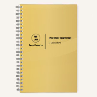 Golden Colour Design Notebook