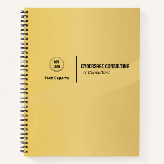 Golden Colour Design  Notebook