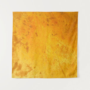 Golden colour of Cement texture backgroundabstract Tapestry