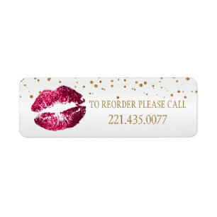 Golden Confetti & Pink Lips 2 - Reorder