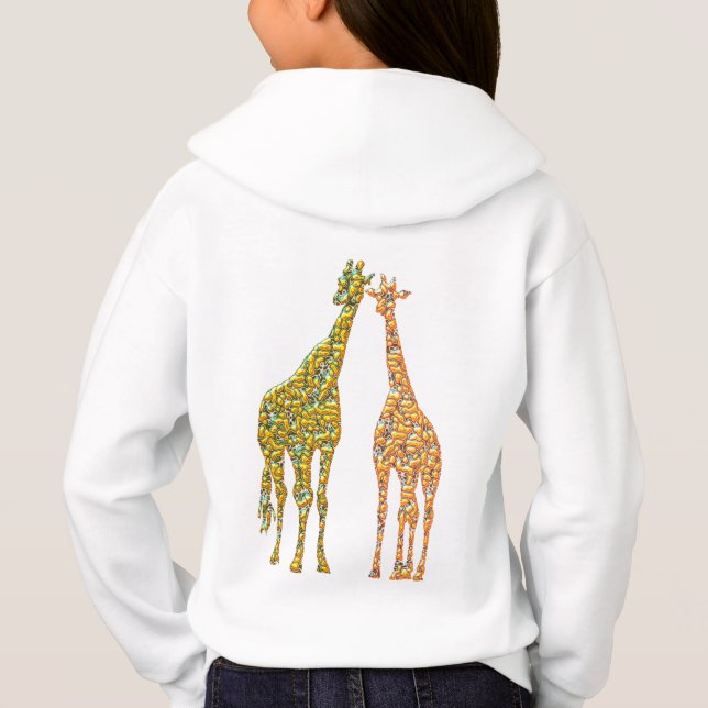 Golden Couple Giraffe Hoodie (Back)