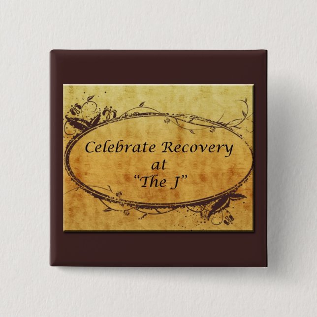 Golden - CR at The J - Square Button (Front)