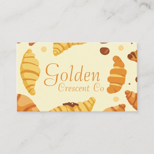 Golden Crescent Co Business Card (Front)