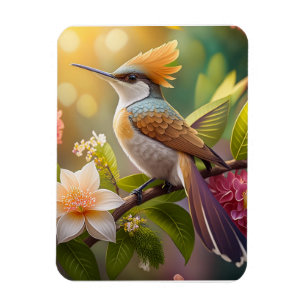 Golden Crested Honeyeater Fantasy Bird Magnet
