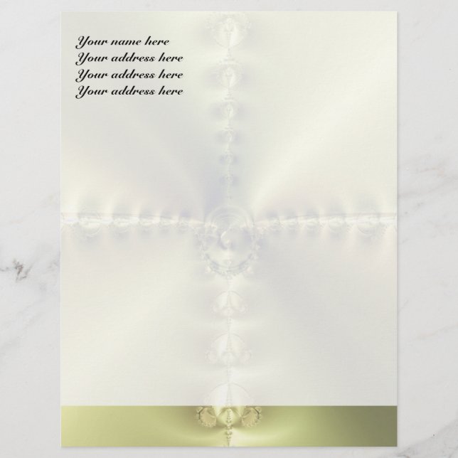 Golden Cross Customised Letterhead (Front)