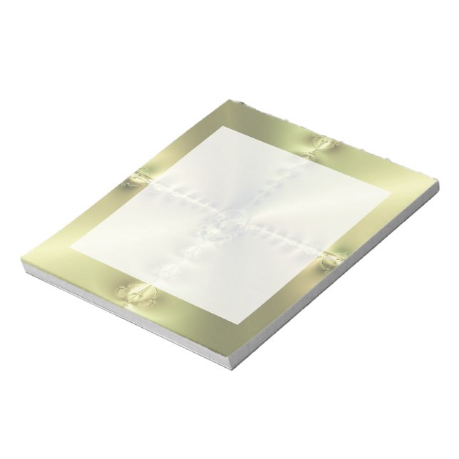 Golden Cross Notepad (Rotated)