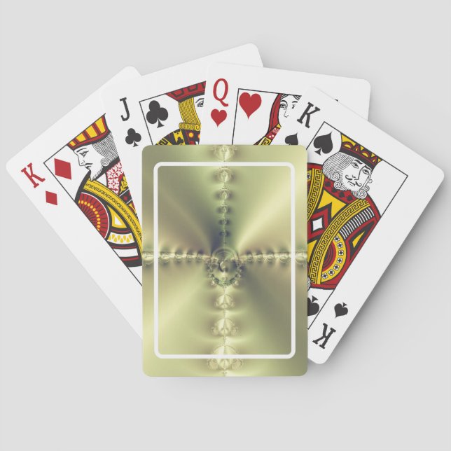 Golden Cross Playing Cards (Back)