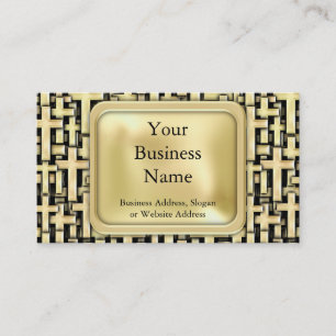 Golden Crosses Business Card