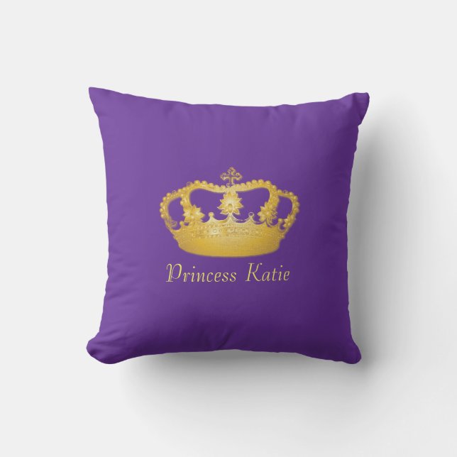 Golden Crown Cushion (Front)