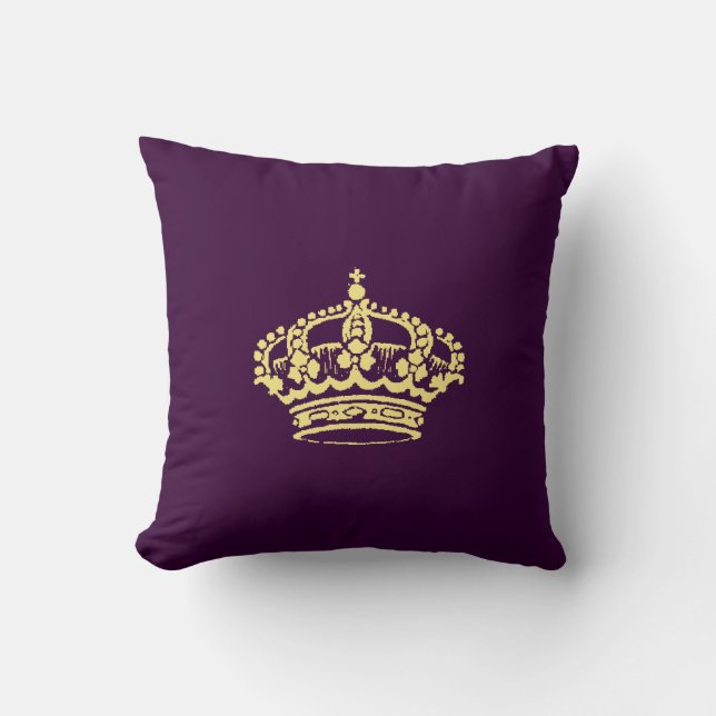 Golden Crown Cushion (Front)