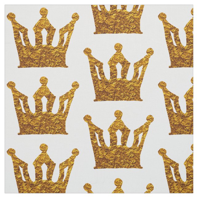 Golden Crown Fabric (Swatch)