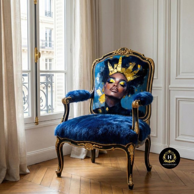 Golden Crown Feminist Decoupage Tissue Paper (Creator Uploaded)