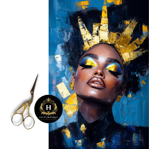 Golden Crown Feminist Decoupage Tissue Paper