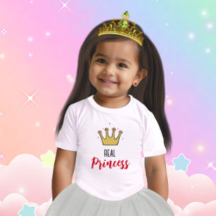 Golden crown for princess baby T-Shirt
