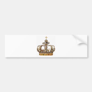 Golden Crown I Bumper Sticker