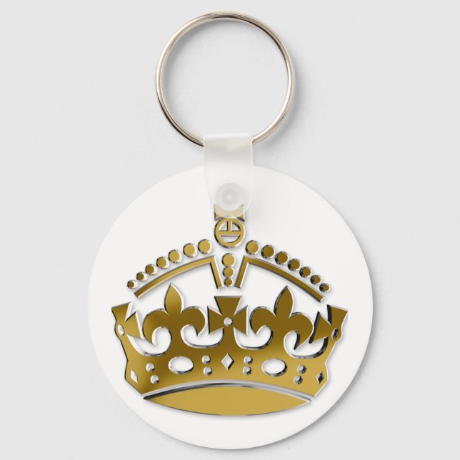 Golden crown key ring (Front)