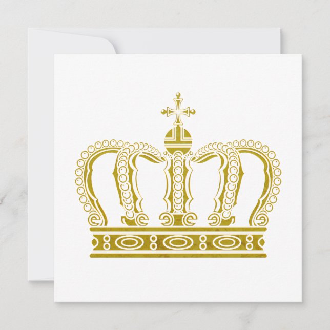 Golden Crown - luxury royal (Front)