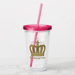 Golden Crown - luxury royal 1 Acrylic Tumbler