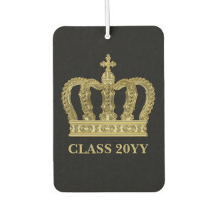 Golden Crown - luxury royal 1 Car Air Freshener